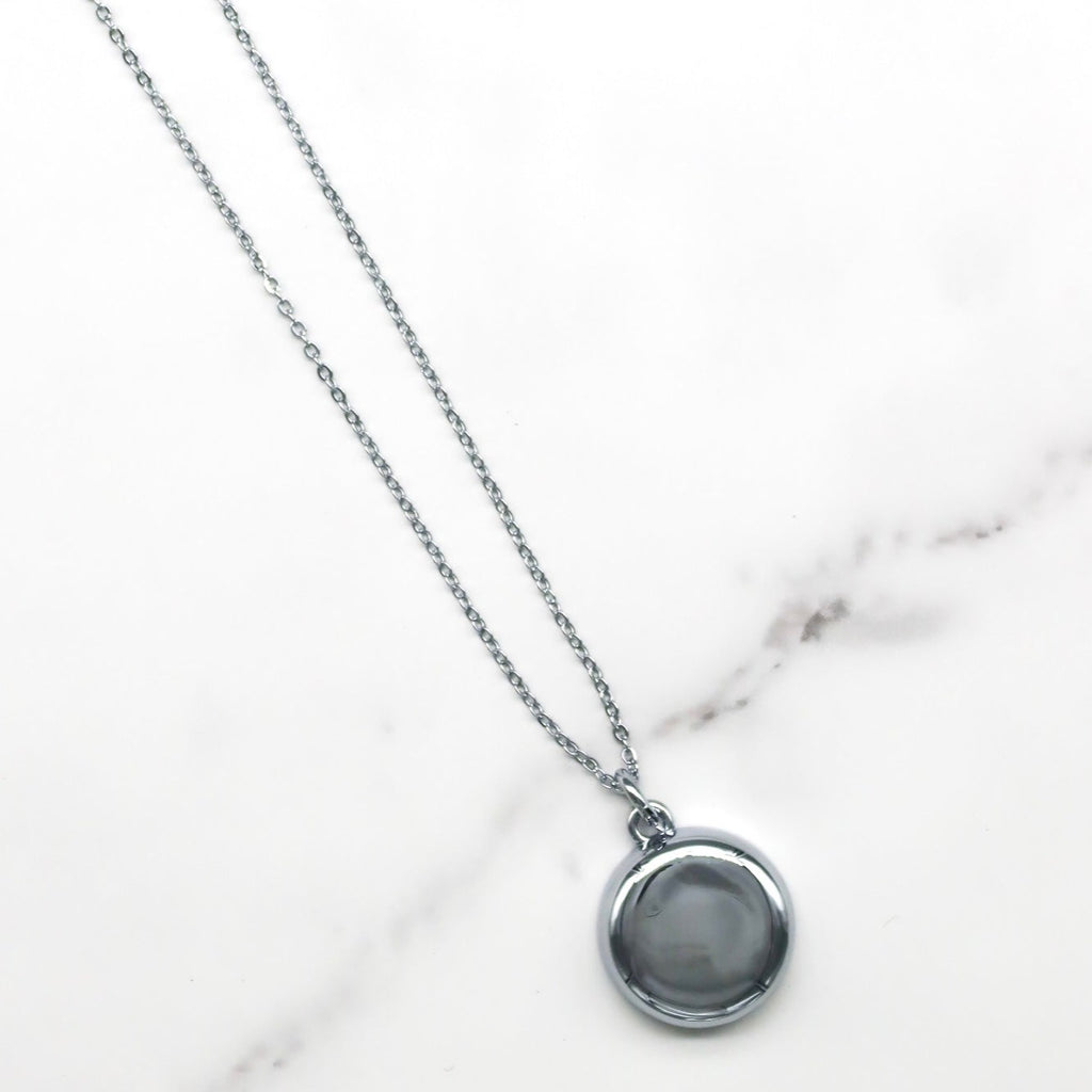 Silver Custom Engraved Necklace - Sterling Silver