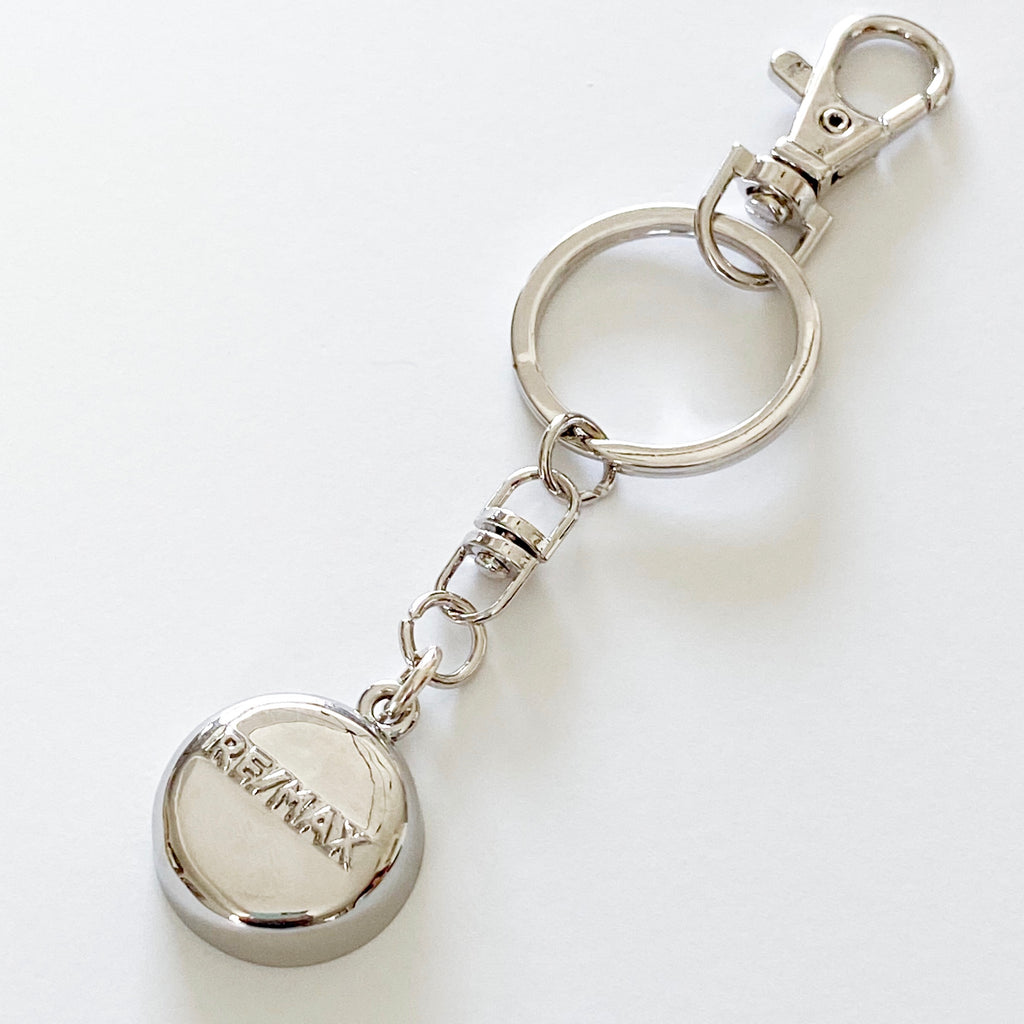 Silver RE/MAX Keychain