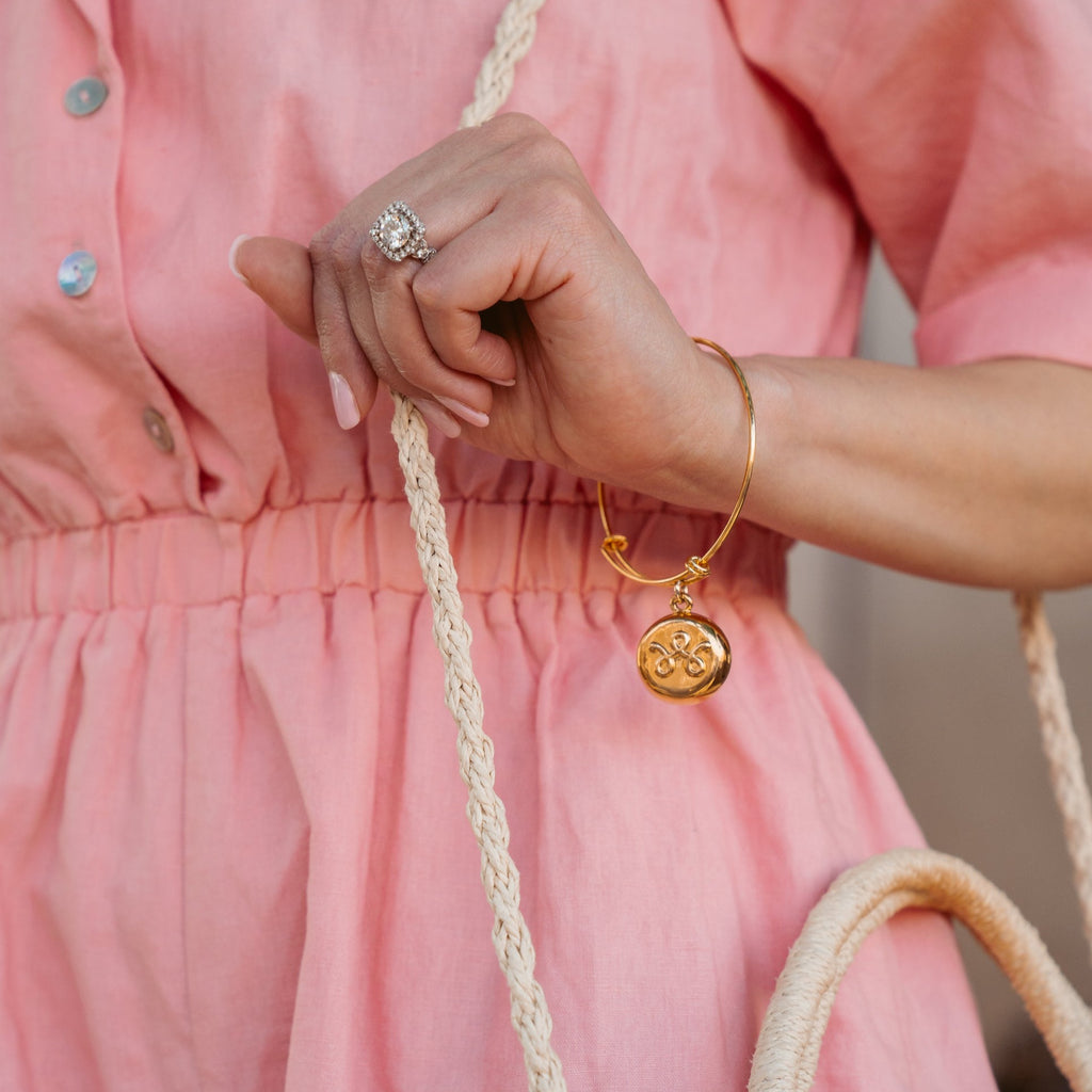 Invisawear gold bracelet Clearance