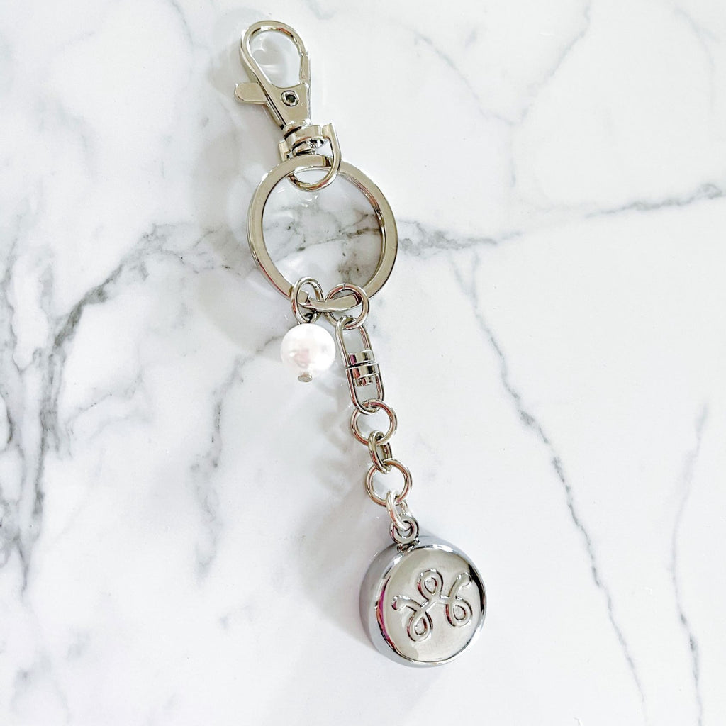 LIMITED EDITION - Silver Pearl Keychain
